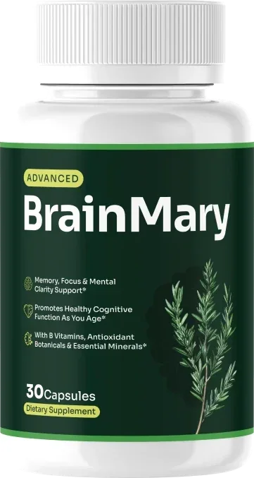 BrainMary 30-capsule bottle